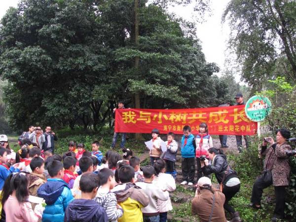  我与小树共成长