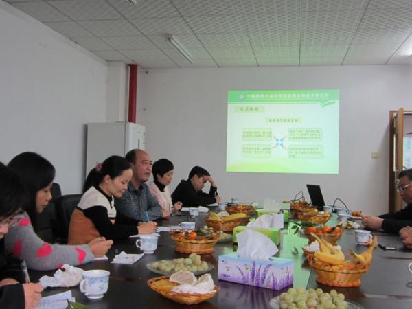 广西热作所所长黄强带队赴中国热带农业科学院交流与学习