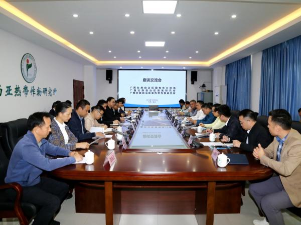 林下作物及作物饲料化座谈交流会在广西热作所召开