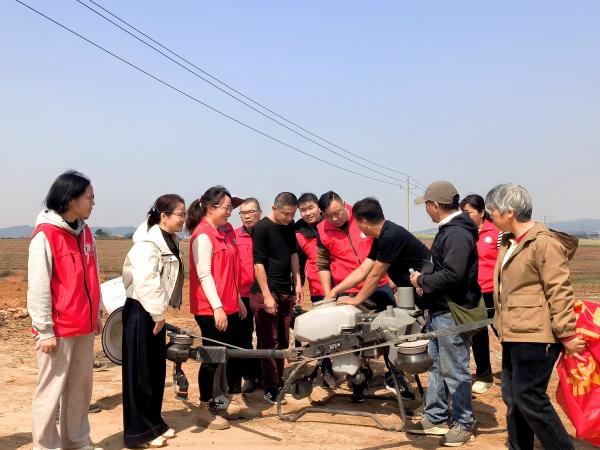 广西热作所科技人员赴横州市助力春耕生产