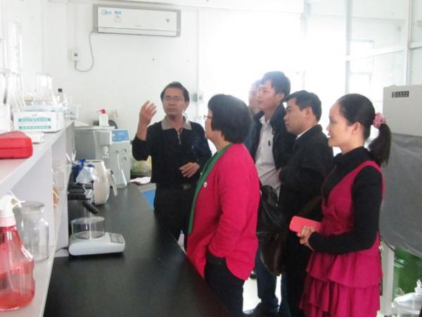 广西热作所所长黄强带队赴中国热带农业科学院交流与学习